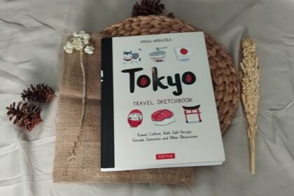 tokyo travel sketchbook